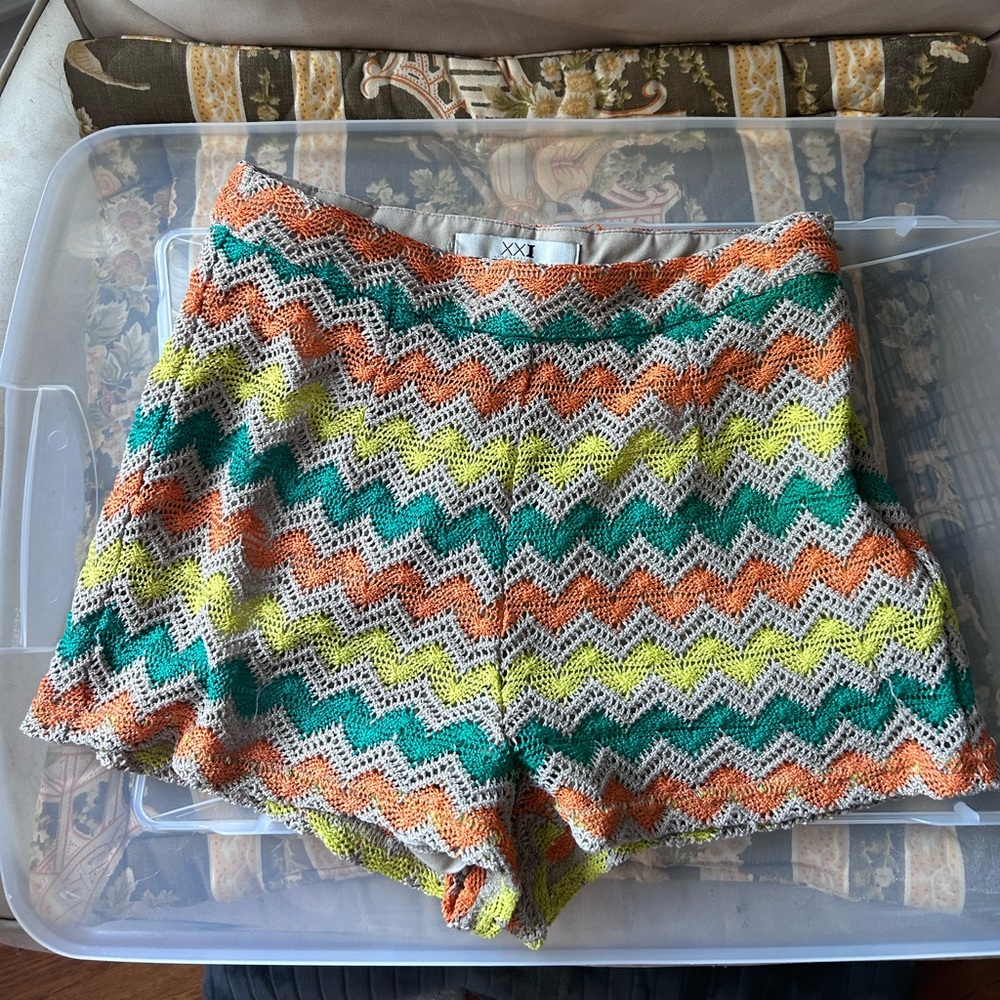 High waisted shorts